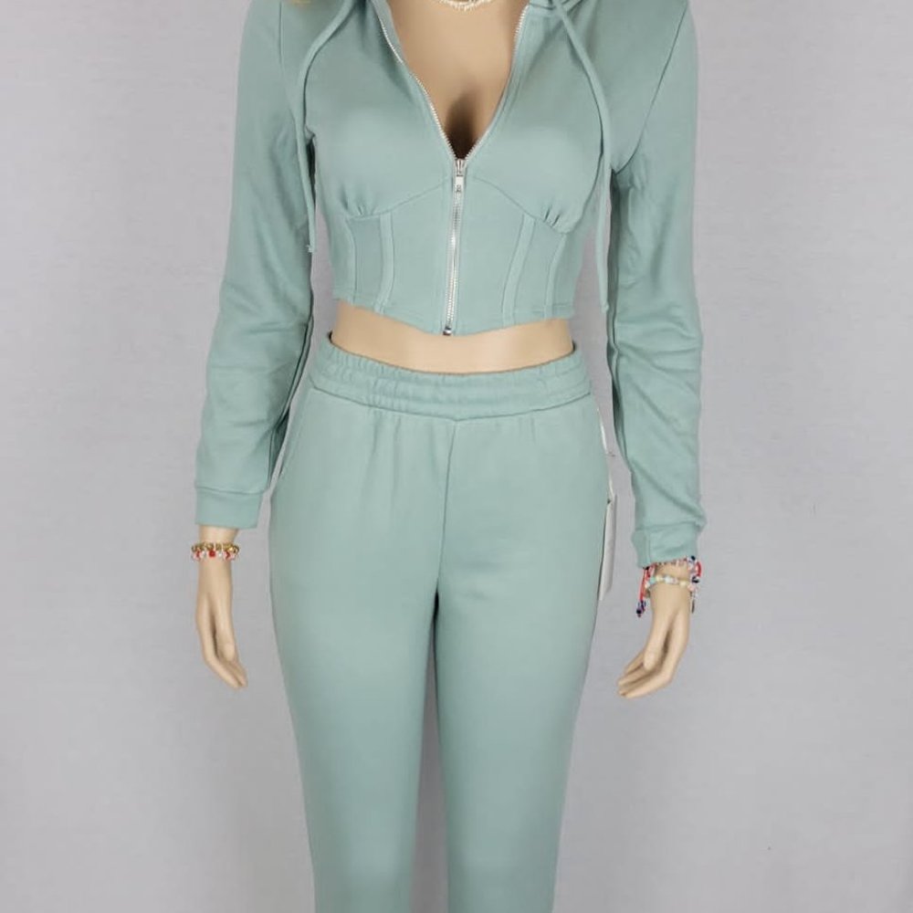 Two Piece Jogger Set - Picture 3 of 16